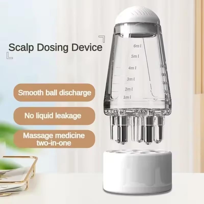 Scalp Applicator & Deep Root Hair Comb – Precision Oil & Serum Dispenser