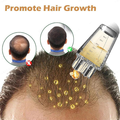 Scalp Applicator & Deep Root Hair Comb – Precision Oil & Serum Dispenser