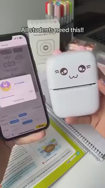 Inkless Bluetooth Pocket Printer